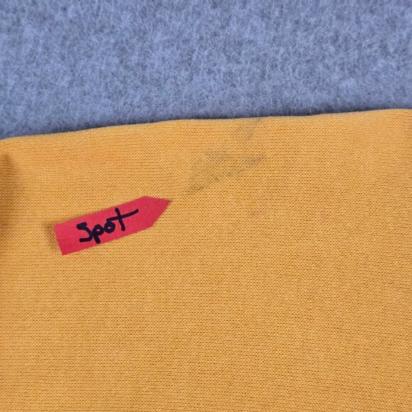 ISMBS Sweatshirt Size Medium Yellow Tie Dye I Stole My Boyfriend's Shirt Tultex - Picture 3 of 16